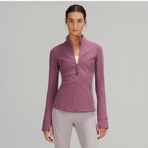 Lululemon vintage plum Luon define jacket size 6 nwot